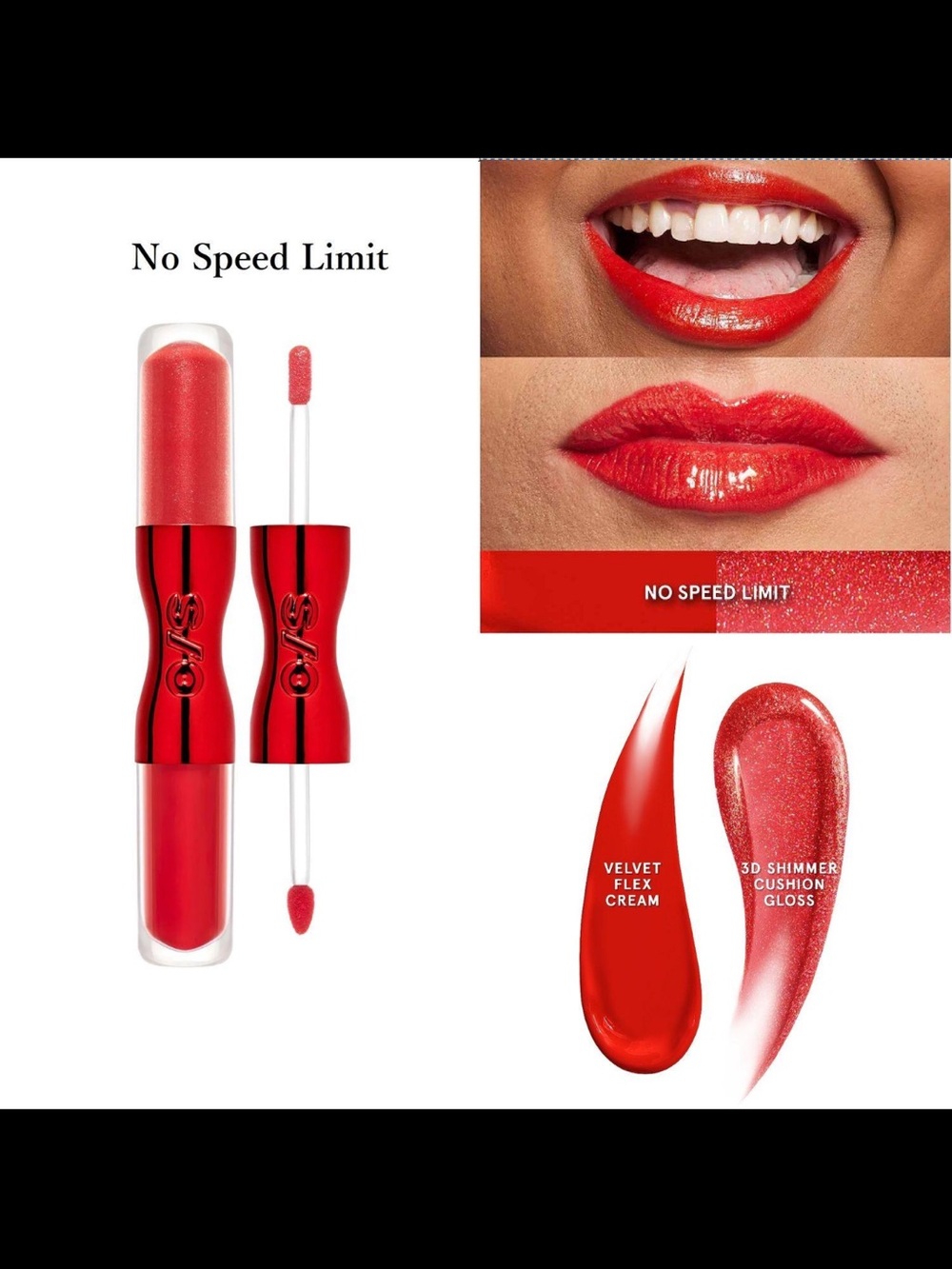 ONE/SIZE Lip Snatcher Velvet Flex Cream & Cushion Gloss Duo – No Speed Limit